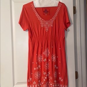 Embroidered dress